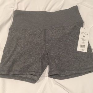 Heather Grey Bike Shorts